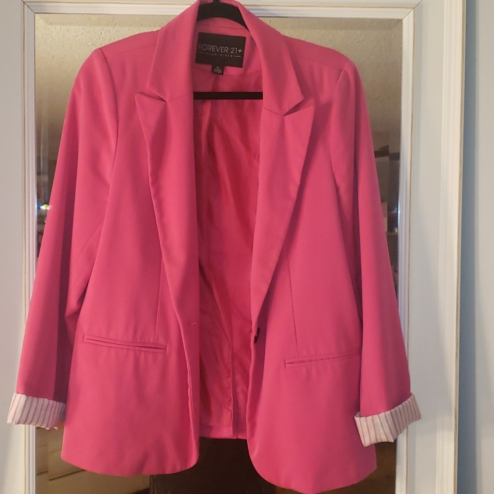 Forever 21 pink blazer